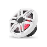 Clarion Speakers Sport (6.5-inch/ 50W) met RGB LED verlichting wit en metallic gray CMSP-651RGB-SWG
