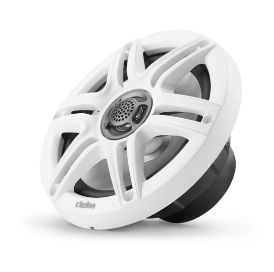 Clarion Complete radioset met speakers CMM-10GR