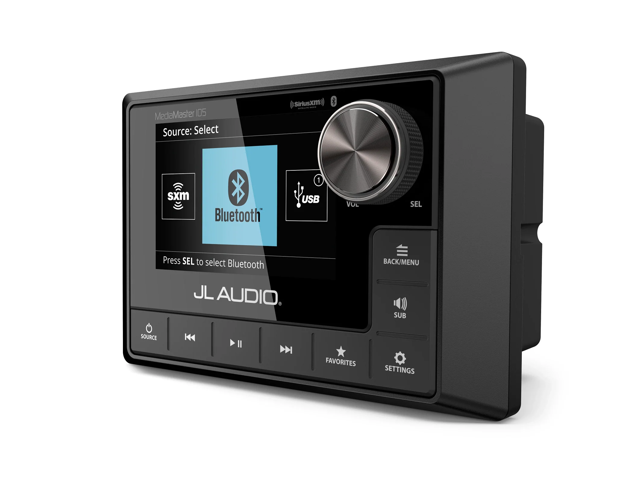 JL Audio MM105 Media Master controller