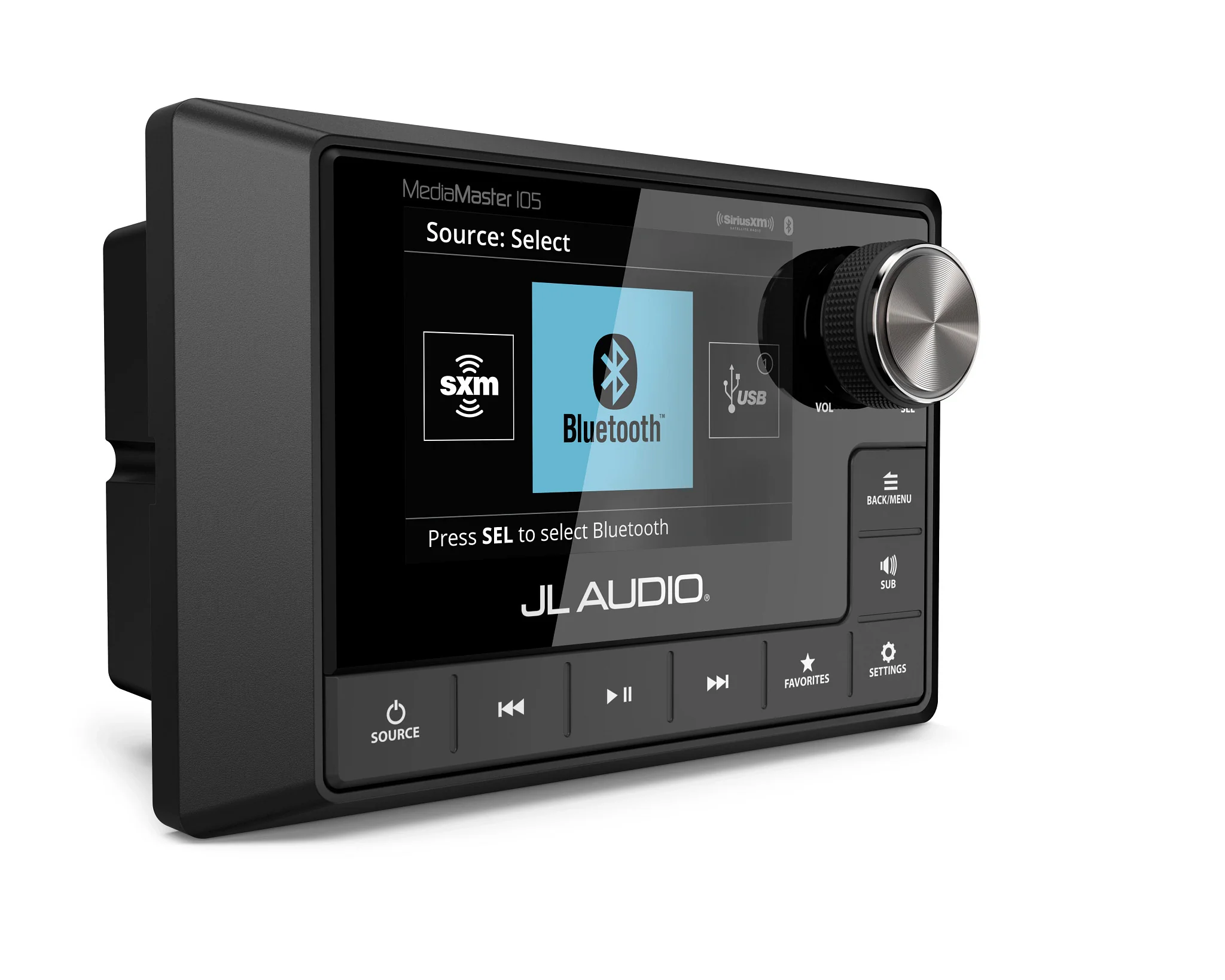 JL Audio MM105 Media Master controller