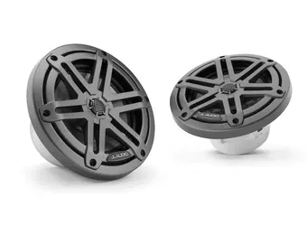 JL Audio M3 Speakerset (6.5 inch/ 60W) Sport metallic grijs grill