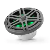 JL Audio M3 Speakerset met LED verlichting (6.5 inch/ 60W) Sport metallic grijs grill