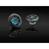 JL Audio M3 Speakerset met LED verlichting (6.5 inch/ 60W) Sport metallic grijs grill