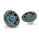 JL Audio M3 Speakerset met LED verlichting (6.5 inch/ 60W) Sport metallic grijs grill