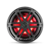 JL Audio M3 Speakerset met LED verlichting (7.7 inch/ 70W) Sport Metallic grijze grill