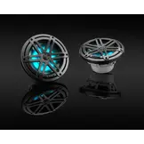 JL Audio M3 Speakerset met LED verlichting (7.7 inch/ 70W) Sport Metallic grijze grill