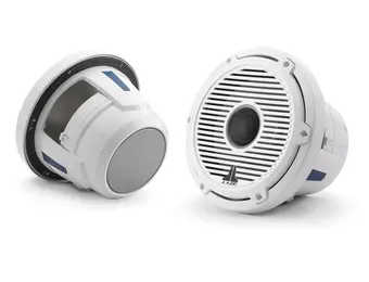 JL Audio M6 Speakerset (8.8 inch/ 125W) Classic witte grill