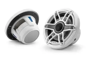 JL Audio M6 Speakerset (6.5 inch/ 75W) Sport witte grill
