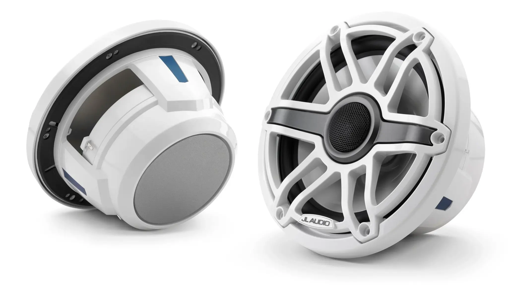 JL Audio M6 Speakerset (7.7 inch/ 100W) Sport witte grill