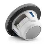 JL Audio M6 Speakerset met LED verlichting (7.7 inch/ 100W) Sport Metallic Grijze rand en titanium