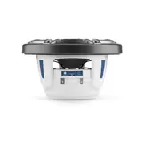 JL Audio M6 Speakerset met LED verlichting (8.8 inch/ 125W) Sport Metallic Grijze rand en titanium