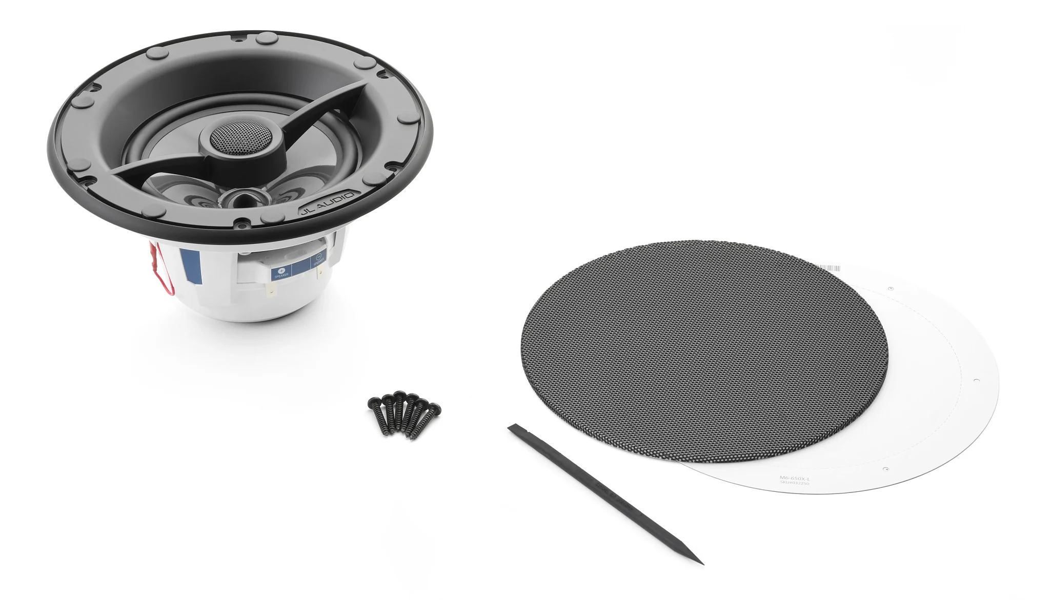 JL Audio M6 Speakerset (8.8 inch/ 125W) Deluxe zwarte grille