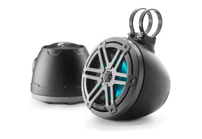 JL Audio M3 Speakerset buismontage met LED verlichting (6.5 inch/ 60W) Sport Grille zwart