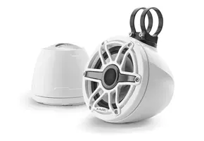 JL Audio M3 Speakerset buismontage (6.5 inch/ 75W) Sport Grille Wit/ Grijs