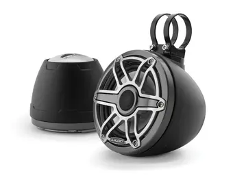 JL Audio M3 Speakerset buismontage (6.5 inch/ 75W) Sport Grille Mat zwart/ Metallic