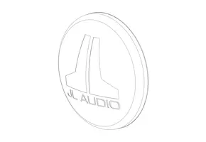 JL Audio Vervangende Achterkap voor VeX™ Ingesloten Luidsprekersystemen, Mat Afwerking, Enkel