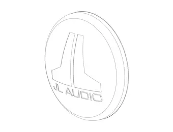 JL Audio Vervangende Achterkap voor VeX™ Ingesloten Luidsprekersystemen, Mat Afwerking, Enkel