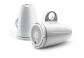 JL Audio M3 Speakerset buismontage (7.7-inch/70W) Classic Grille Wit