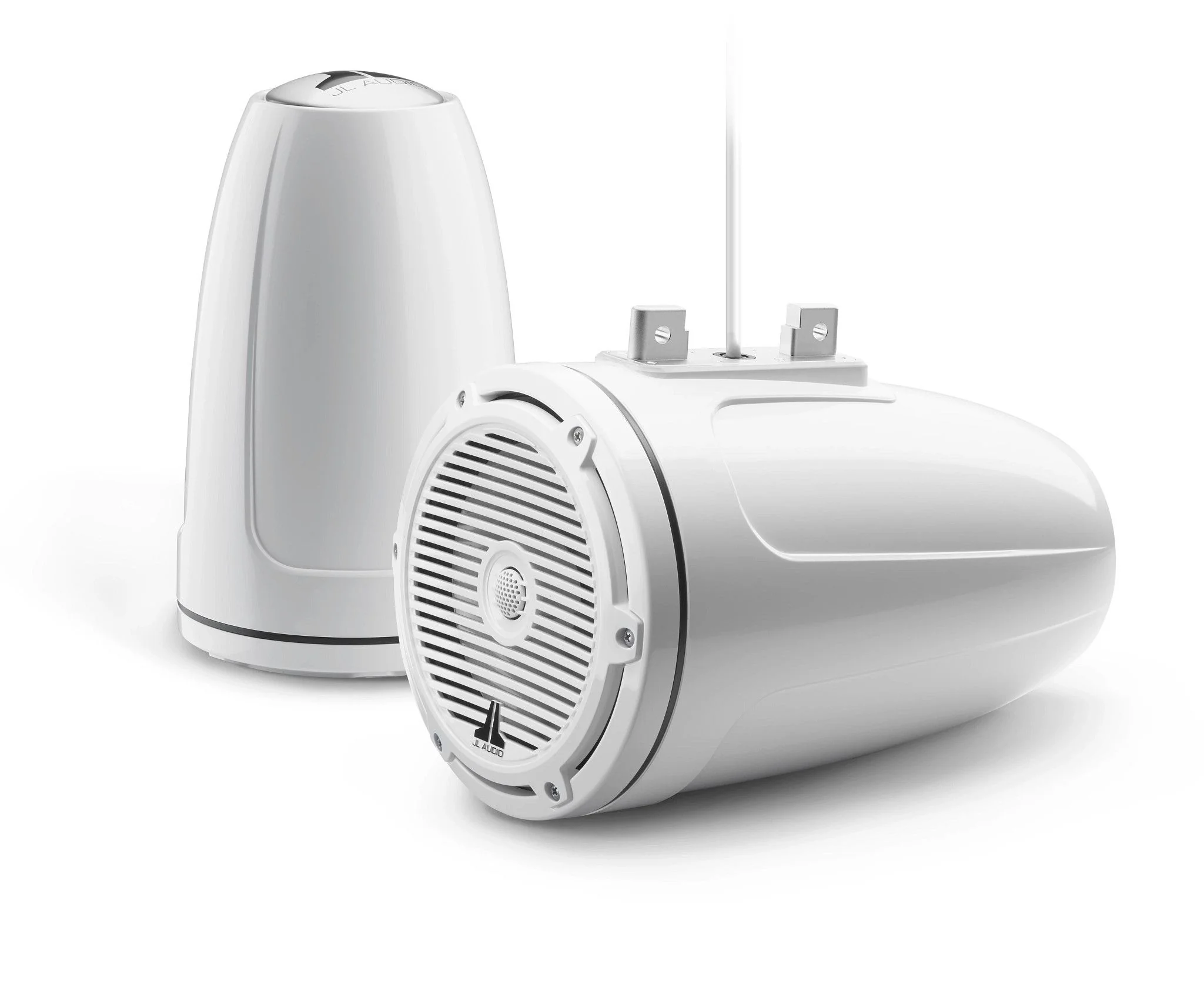 JL Audio M3 Speakerset buismontage (7.7-inch/70W) Classic Grille Wit