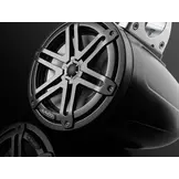 JL Audio M3 Speakerset buismontage (7.7-inch/70W) Sport Grille Zijdeglans zwart + metallic