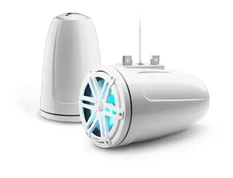 JL Audio M3 Speakerset buismontage met LED verlichting (7.7-inch/70W) Sport Grille Wit