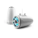 JL Audio M6 Speakerset buismontage met LED verlichting (7.7-inch/100W) Sport Grille Wit