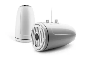 JL Audio M6 Speakerset buismontage (8.8 inch/ 125 W) Classic Wit