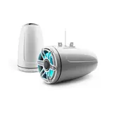 JL Audio M6 Speakerset buismontage met LED verlichting (8.8 inch/ 125 W) Classic Wit