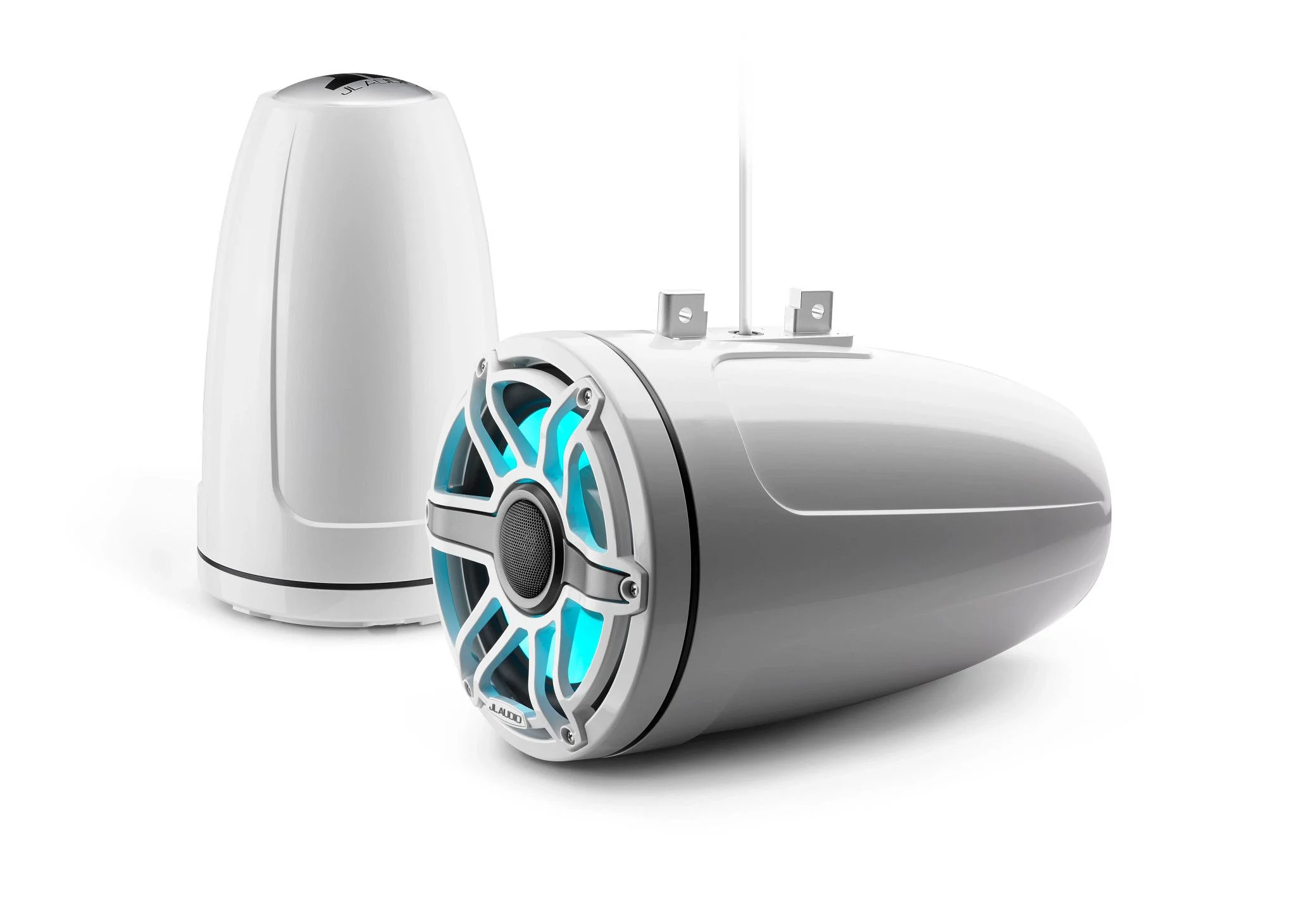 JL Audio M6 Speakerset buismontage met LED verlichting (8.8 inch/ 125 W) Classic Wit