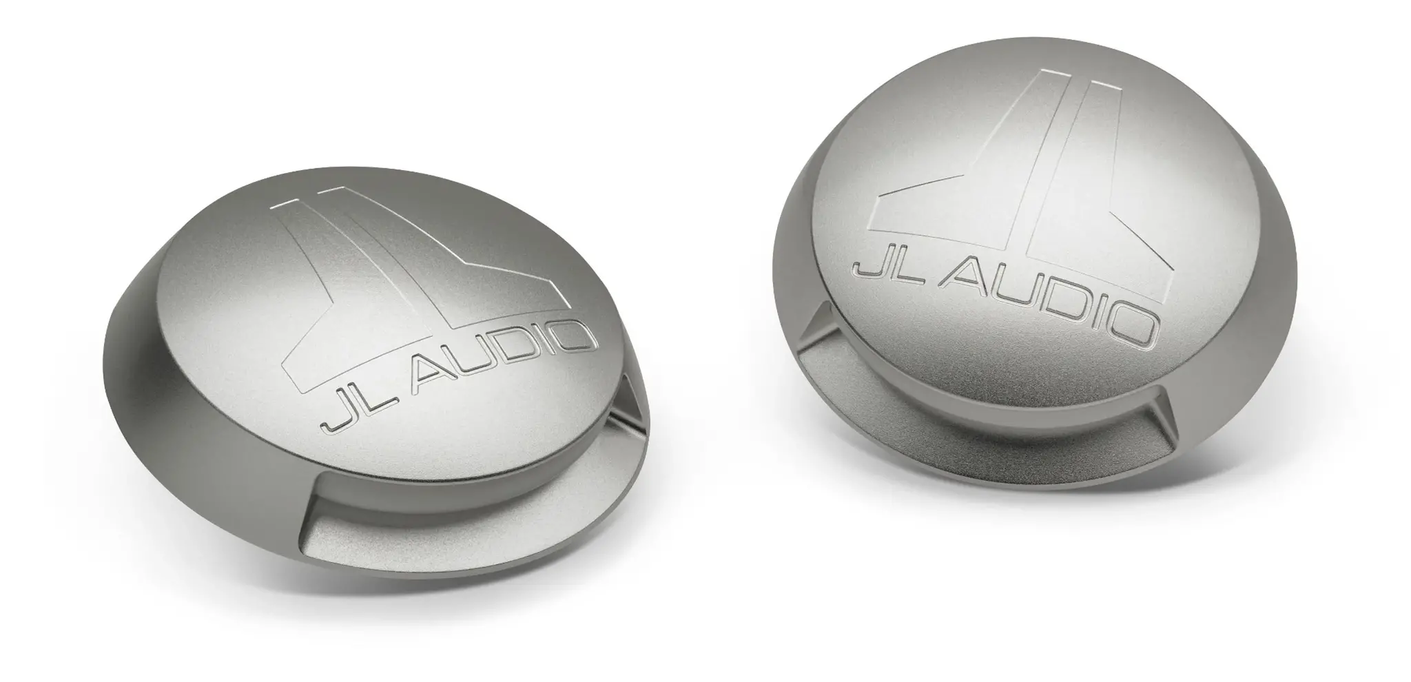 JL Audio Machinaal vervaardigde aluminium achterkappen met LED-downlight