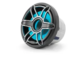 JL Audio M6 Subwoofer met LED verlichting (8-inch / 200 W) Sport Grijs Metallic