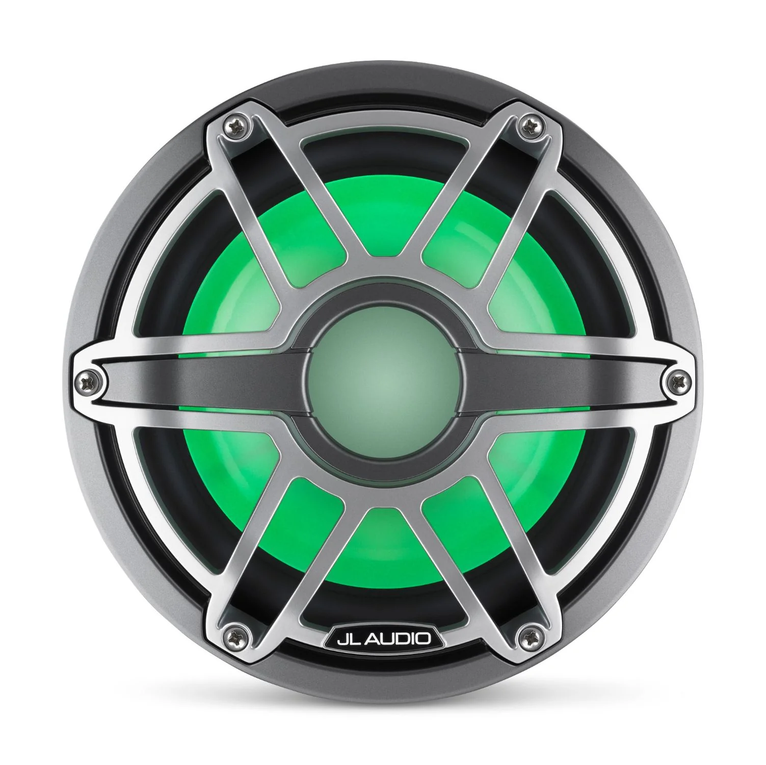 JL Audio M6 Subwoofer met LED verlichting (8-inch / 200 W) Sport Grijs Metallic