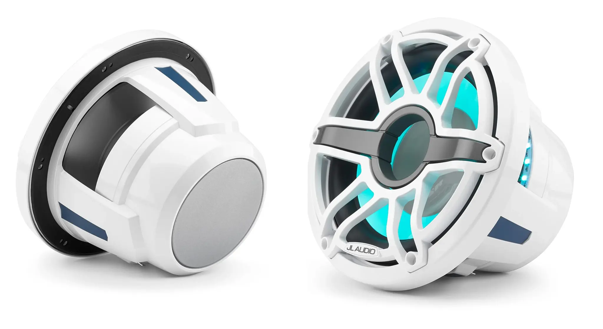 JL Audio M6 Subwoofer met LED verlichting (10-inch / 250 W) Sport Wit