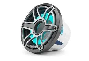 JL Audio M6 Subwoofer met LED verlichting (10-inch / 250 W) Grijs Metallic