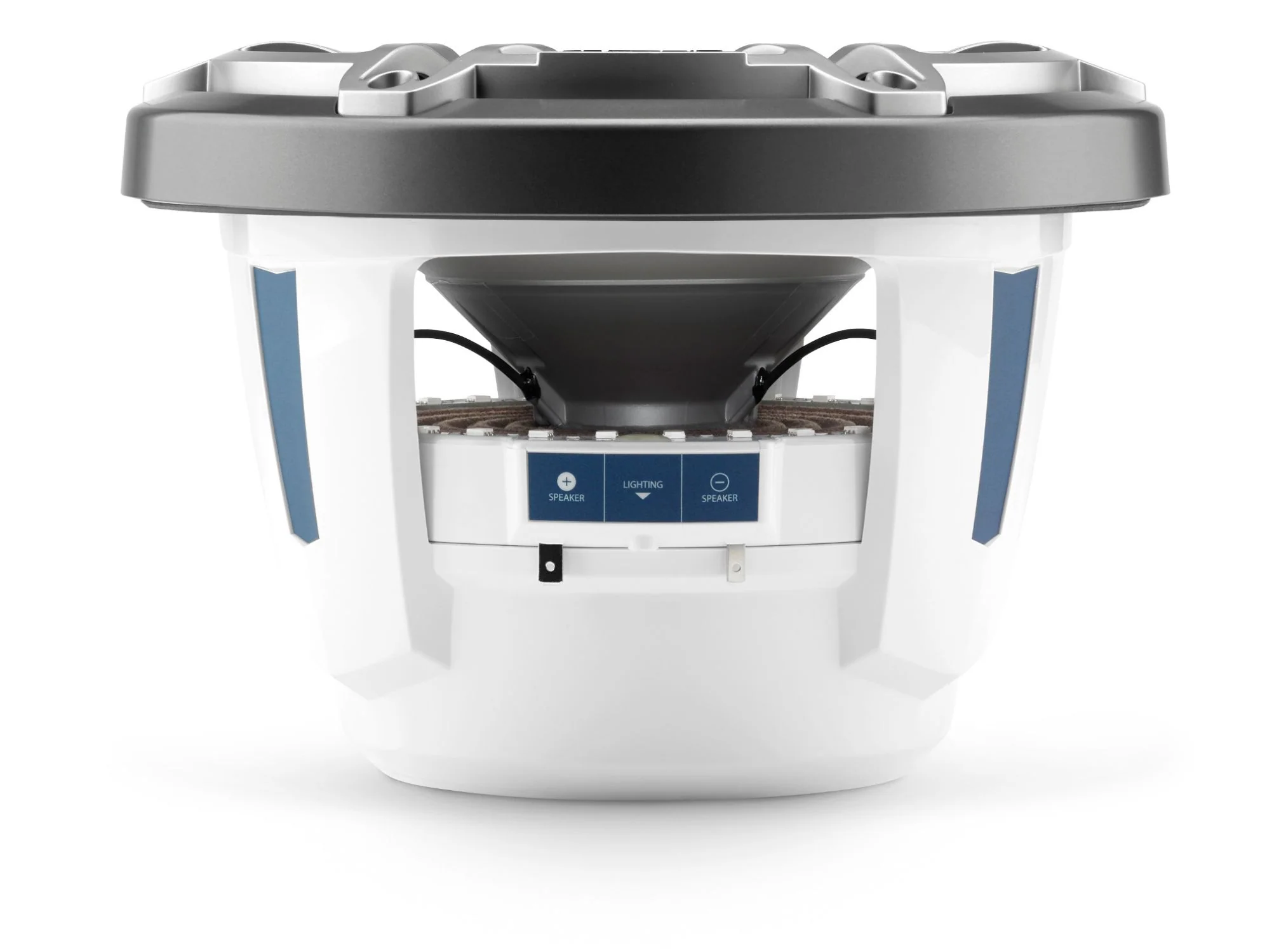 JL Audio M6 Subwoofer met LED verlichting (10-inch / 250 W) Grijs Metallic