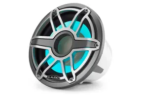 JL Audio M7 Subwoofer met LED verlichting (12-inch / 600 W) Grijs metallic