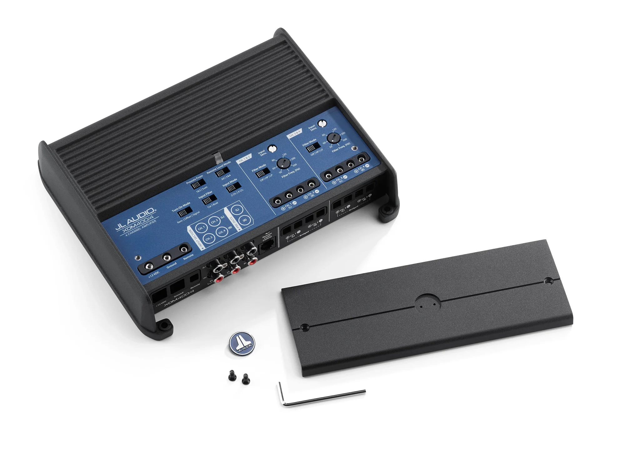 JL Audio 4-kanaals versterker 400W, foto 4 van 4