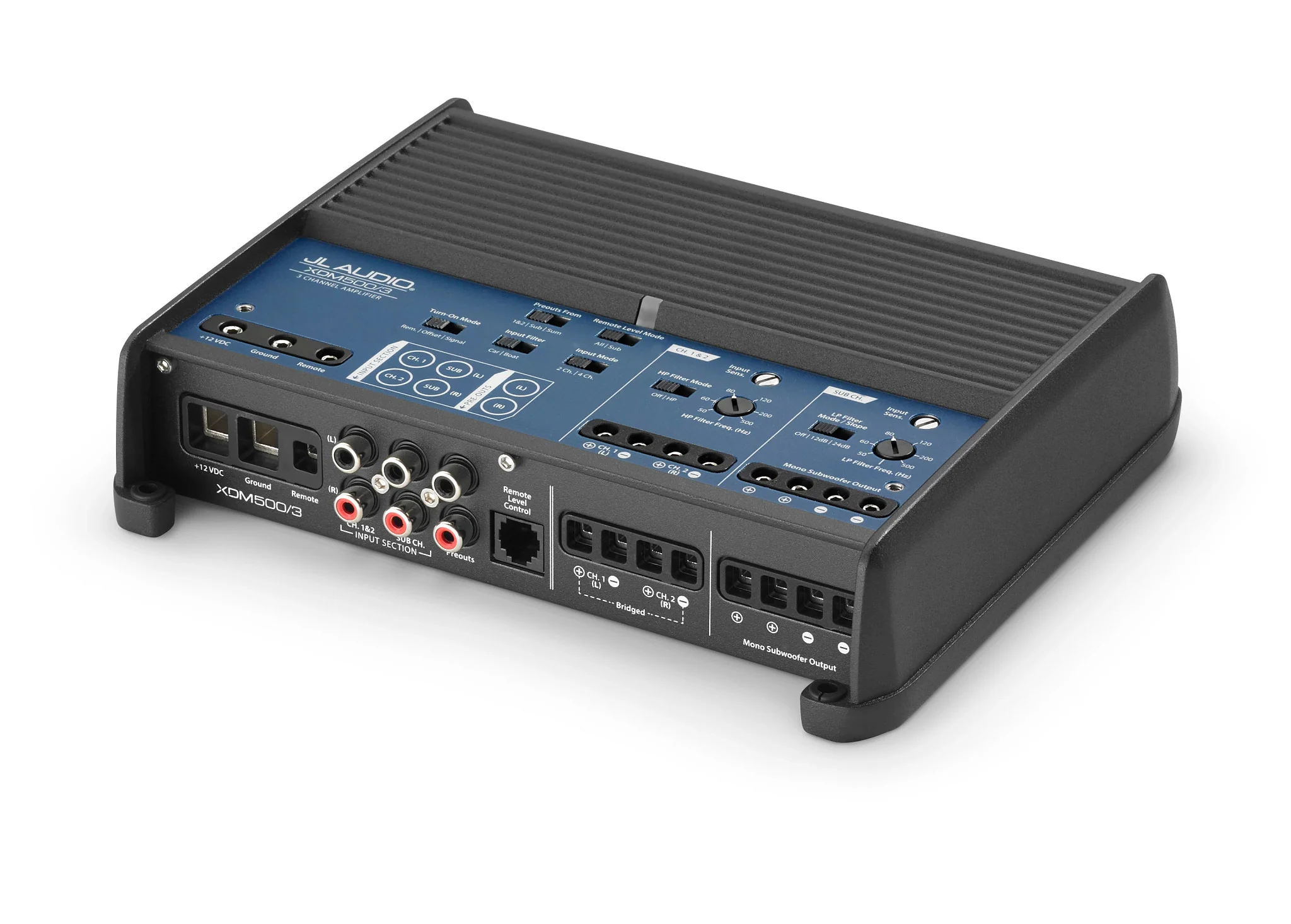 JL Audio 3-kanaals versterker 500W, foto 2 van 3