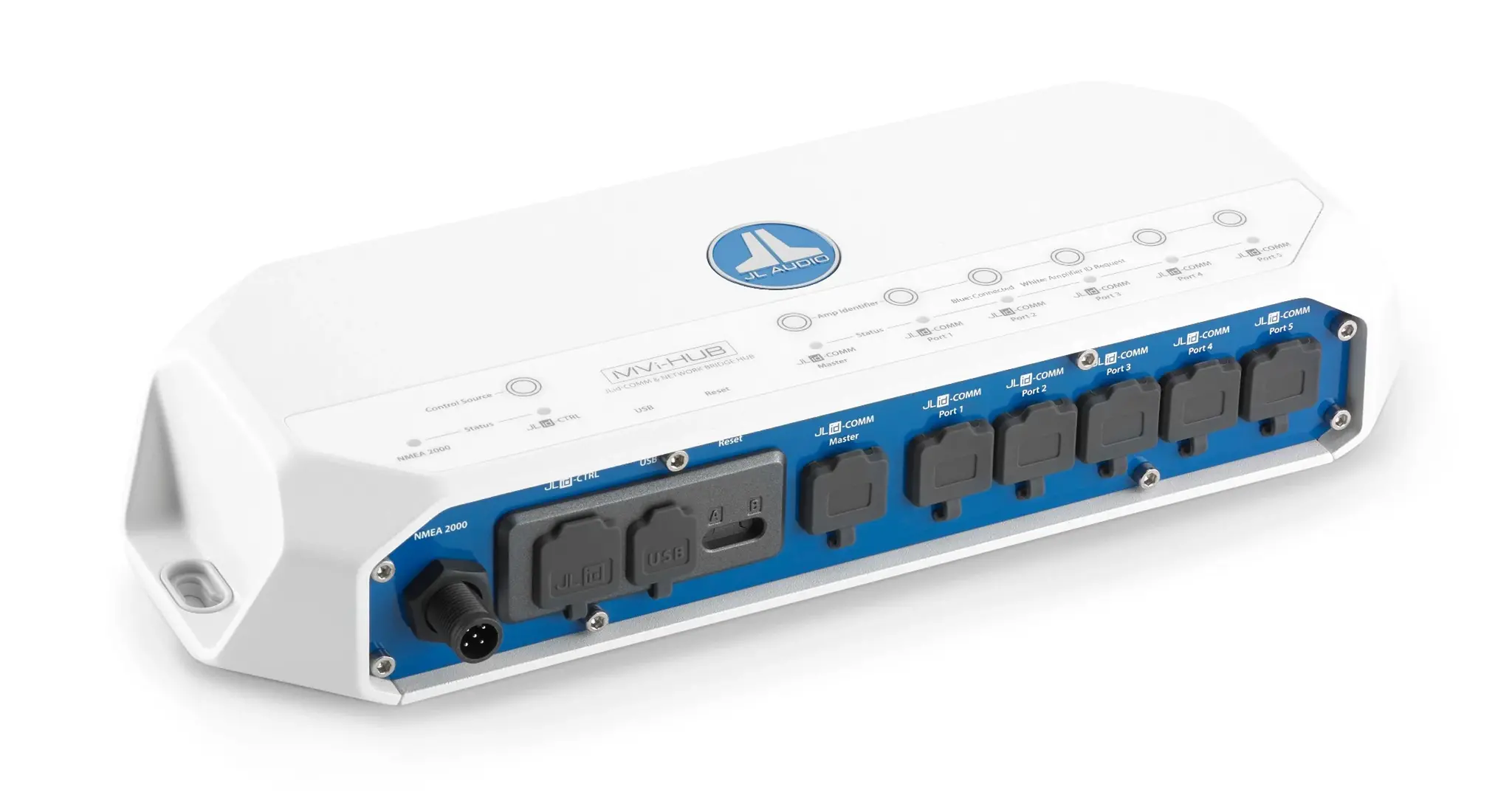 JL Audio Lid™ Comm & Network Bridge Hub voor MV & MVi Versterkers, foto 3 van 3