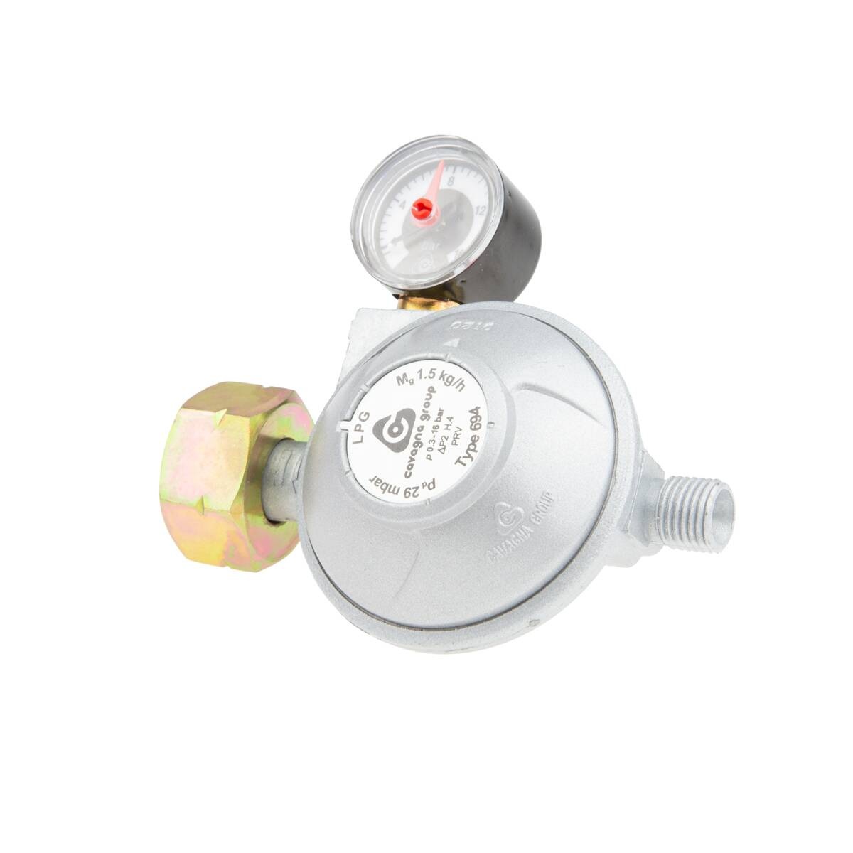 Roca Drukregelaar met afblaasbeveiliging met manometer