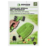 Benson Tuinslang compact 10 meter met sproeikop