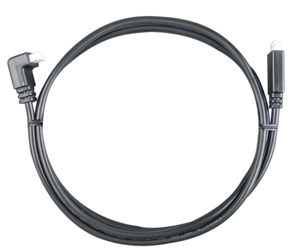 Victron VE-Direct Kabel 5 meter (één zijde 90°)