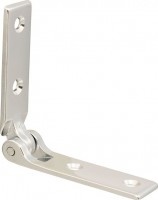 Toplicht Scharnier messing verchroomd 73 x 20 cm