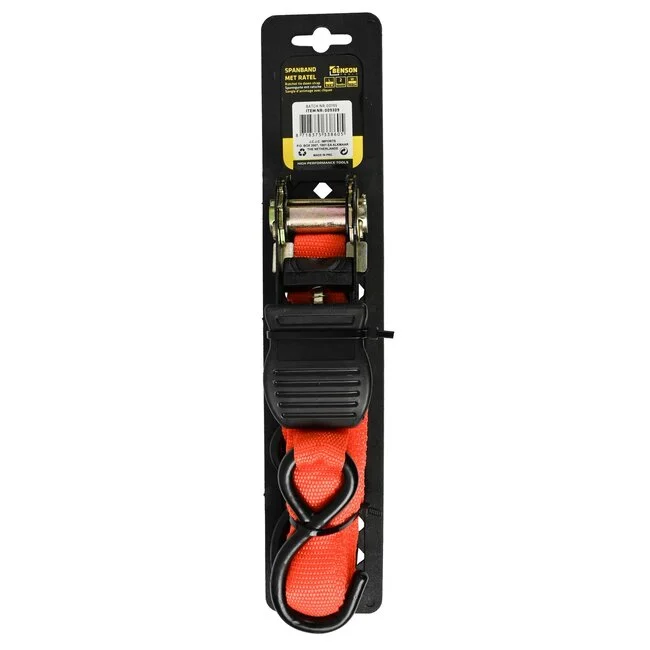 Benson Spanband 4,5 meter - Professioneel rubberen ratel