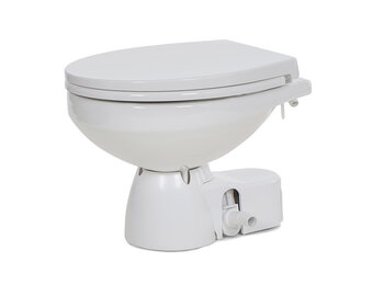 Jabsco Quiet Flush E2 Regular elektr. toilet met spoelwaterpomp, soft closing