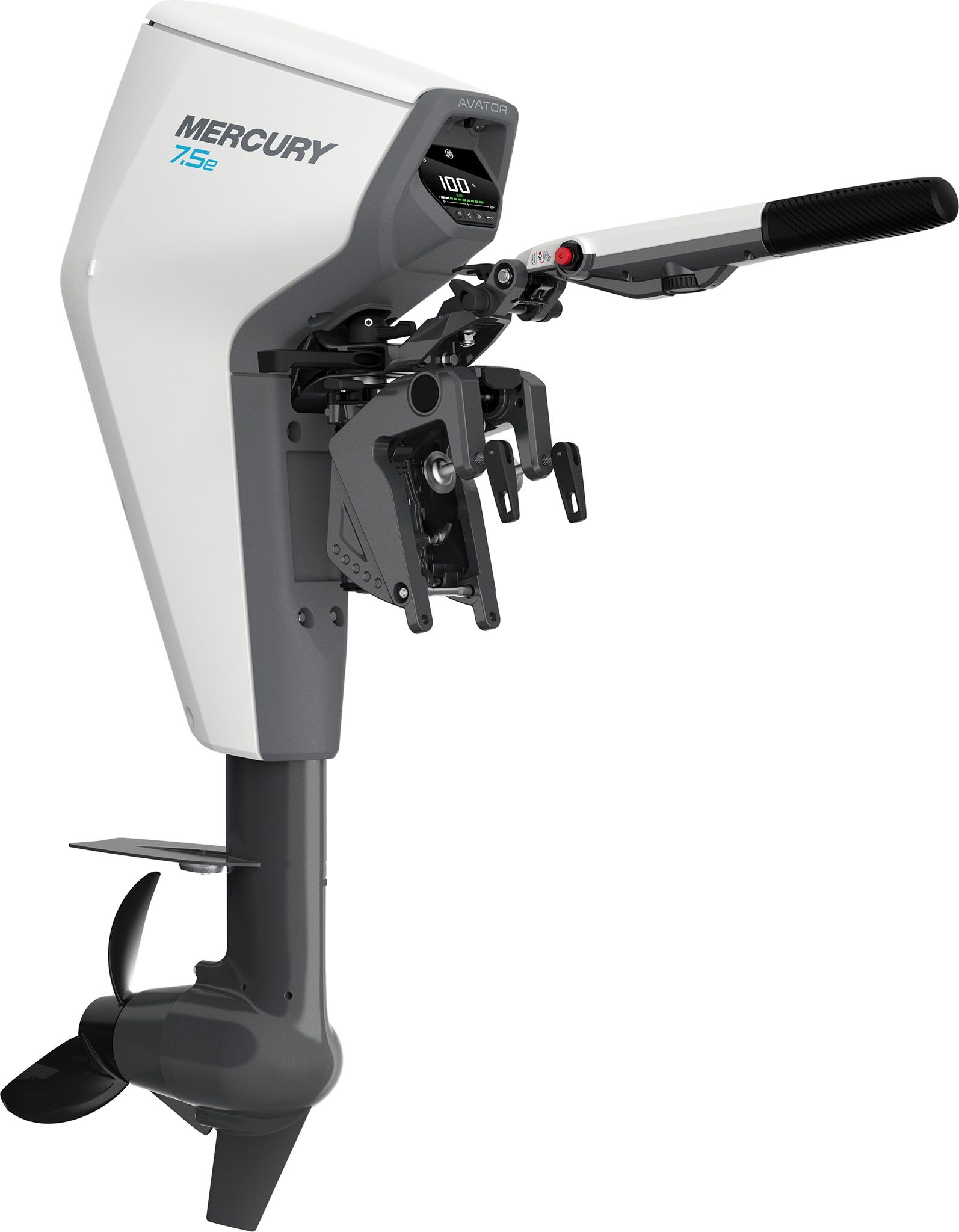 Mercury Avator 7.5e elektrische buitenboordmotor kit