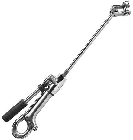 Wichard Babystagspanner RVS met hendel, foto 2 van 3