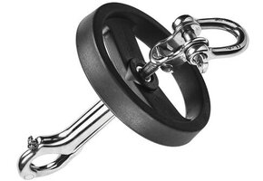 Wichard Babystagspanner RVS met wiel 5/6/7 mm