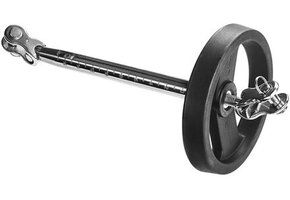 Wichard Achterstagspanner RVS met wiel 5/6/7 mm