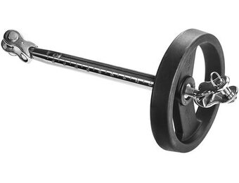 Wichard Achterstagspanner RVS met wiel 5/6/7 mm